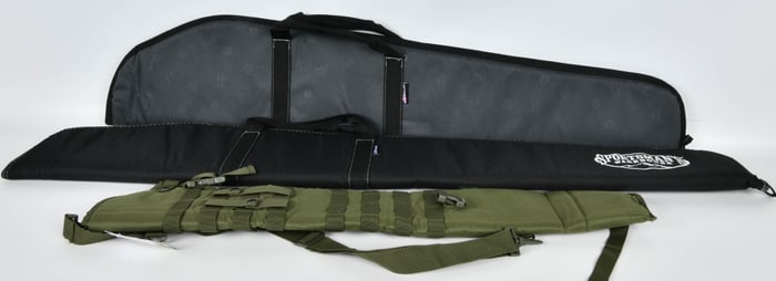 2 Long Gun Cases & 1 Tactical Scabbard