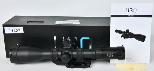 U.S. Optics TS-20X 2.5-20x50mm Rifle Scope