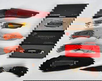 6 Folding & Fixed Blade Knives