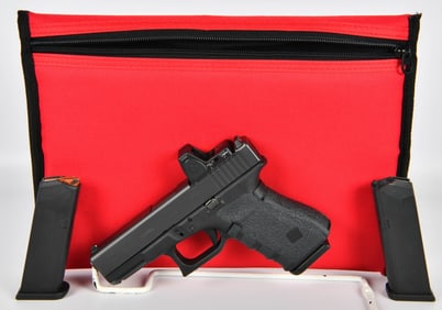 Glock 19 Gen 4 Semi Auto Pistol W/ Trijicon 9MM