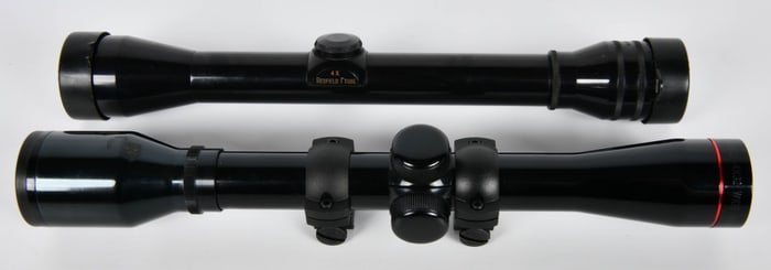 2 Matte Black Riflescopes