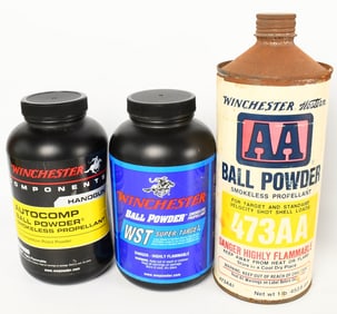 Winchester Autocomp, Ball powder & AA Ball powder