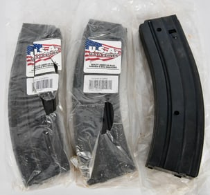 (3) 40 rd AR-15 Metal Magazines new in package