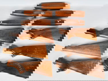 6 Wood Butt Stocks & 5 Wood Forends
