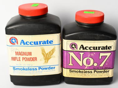 Accurate No.7 & Accurate Magnum Rifle Powder
