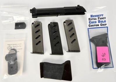 Beretta Complete Slide, Magazines & Handgrips