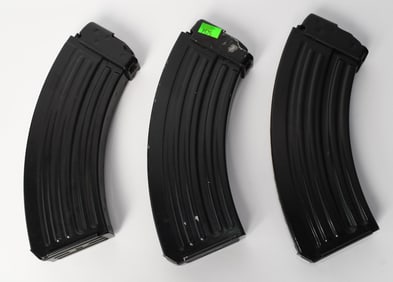 (3) VZ-58 Magazine, 30 rd Aluminum 7.62X39