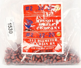 Bag Of .32-20 #2 78 Grain Reloading Bullet Tips