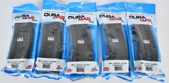 (6) Dura Mag SS 223/556 30 rd Magazines NEW