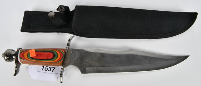 Chipaway Cutlery Dagger with Pakka wood handle