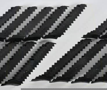 (10) P Beretta 9mm Para 13 rd Magazines: Lot contains 10 PB 9 para 13 round marked magazines in like new condition; Pietro Beretta Magazines Made in Italy, real nice factory magazines for your bidding pleasure! refer to pictures; and know th