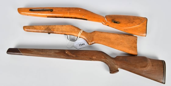 3 Unknown Replacement Wood Stocks