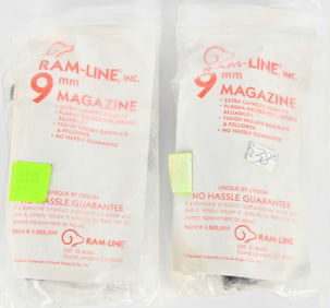 Lot of 2 Smith & Wesson 59, 659, 5904, 915 Mags