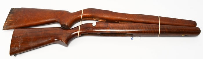 2 Replacement Wood Rifle Stocks
