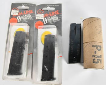 Lot of 3 Ruger P85 Magazines 18 Rounds