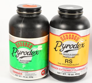 Hodgdon Pyrodex Muzzleloading propellant RS & P