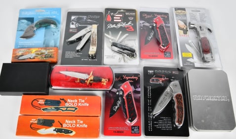 Large Lot of Brand New In the Package Knives