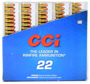 CCI 22 Short Target Ammunition, 29 Grain, 500 Rounds