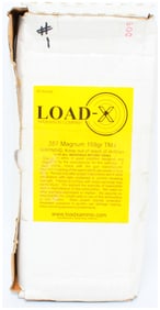 500 Rounds Load-X Ammunition Company .357 Magnum 158gr TMJ Remanufactured Ammunition