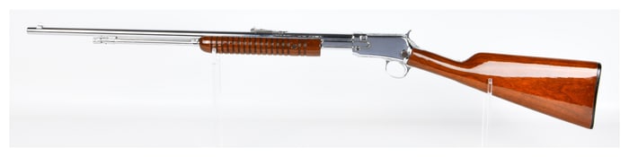 Winchester Model 62 Pump-Action Rifle, .22 S.L. & L.R., Chrome Plated