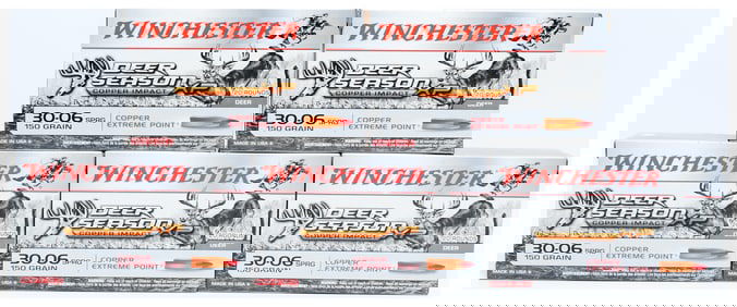 Winchester Deer Season XP Copper Impact .30-06 Springfield 150 Grain Copper Extreme Point Lead-Free