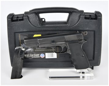 FN Browning Hi-Power 9mmP Semi-Automatic Pistol, Serial No. 59630, with Two Magazines and Case
