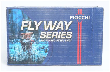 250 Rounds Fiocchi Flyway Series 12 Gauge 3" #4 Zinc Plated Steel Shot Ammunition