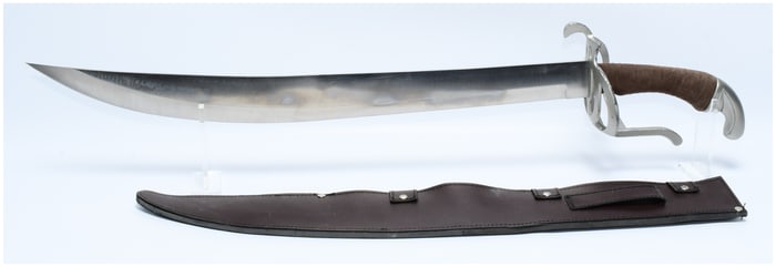 A Modern Cutlass-Style Sword, Stamped 'CHINA'