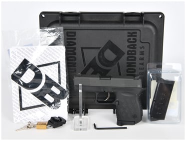 Diamondback Firearms DB9NS Semi-Automatic Pistol, 9x19mm
