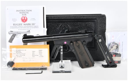 Ruger 22/45 Mark III Target Model Semi-Automatic Pistol