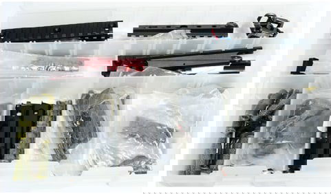 A Collection of Modern Firearm/Airgun Picatinny/Weaver Rails and Accessories