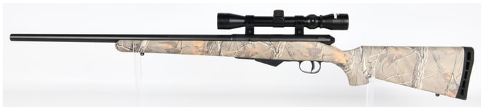 Savage Arms Model 25 Walking Varminter .17 Hornet Rifle with Powerline 3-9x32 Scope and Camouflage