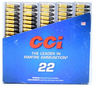 500 Rounds CCI Sub-Sonic 22 LR 40 Grain Hollow Point Ammunition