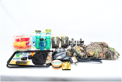 A Collection of Modern Outdoor, Hunting, and Survival Equipment