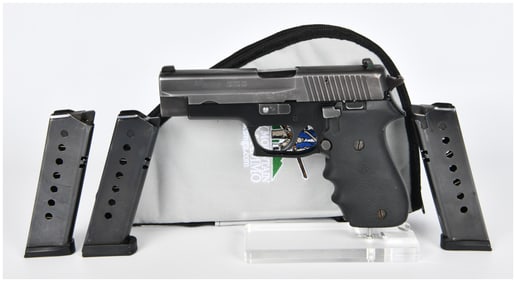 Sig Sauer P220 .45 Auto Semi-Automatic Pistol with Three Magazines and Soft Case