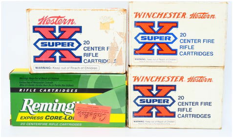 A Collection of Winchester and Remington .30-06 Springfield Rifle Ammunition, 67 Rounds