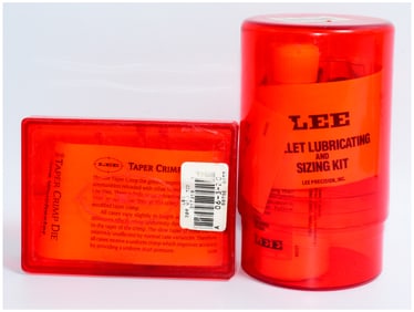 Two Lee Precision, Inc. Reloading Kits: A .223/.556 Taper Crimp Die and a .224 Bullet Lubricating