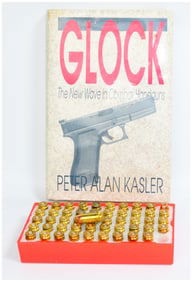 Glock: The New Wave in Combat Handguns by Peter Alan Kasler with a Quantity of Ammunition