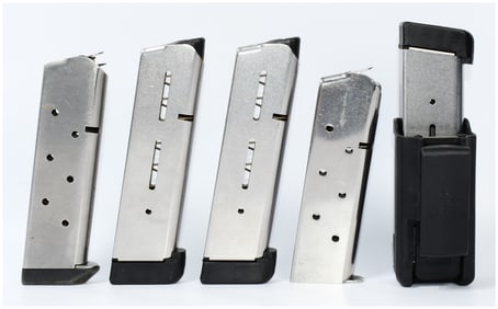 A Group of Wilson Combat 1911 .45 ACP Magazines