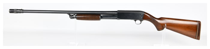 Ithaca Model 37 12 Gauge Pump Action Shotgun with Singleton Muzzle Device