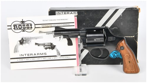 INTERARMS Rossi Model 68 .38 Special Double-Action Revolver with Box and Manual