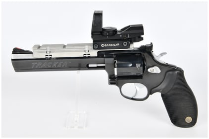 Taurus Tracker .17 HMR Revolver with Barska Red Dot Optic, Serial Number WE123G71
