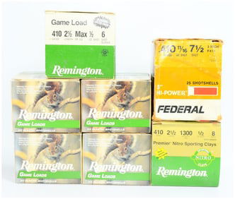 A Collection of 135 Rounds of Vintage Remington and Federal Shotgun Shotshells