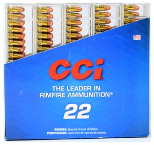 500 Rounds CCI .22 Short 29 Grain Copper-Plated Round Nose Ammunition