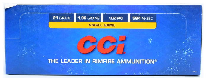 500 Rounds CCI COPPER-22 22 LR Rimfire Ammunition