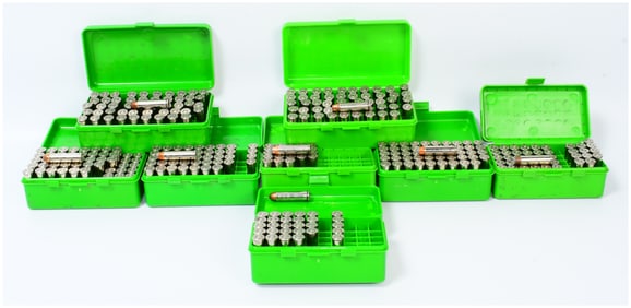 299 Rounds Mixed Head Stamped Remanufactured .357 MAG Ammunition in MTM Case-Gard Plastic Storage