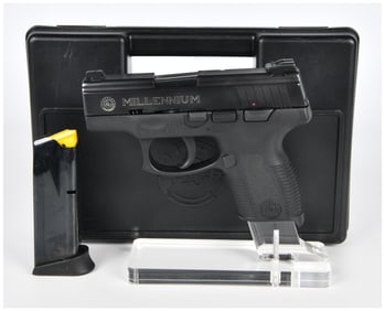 Taurus Millennium PT 111 PRO 9mm Para Semi-Automatic Pistol with Case and Magazine