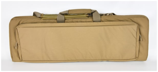 A Modern Tactical Discreet Rifle/Equipment Case, Coyote Brown/Tan