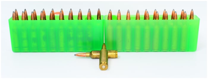 40 Rounds Winchester .308 WIN Rifle Ammunition with Silver-Tipped Bullets