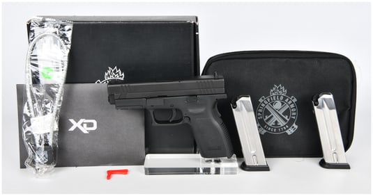 Springfield Armory XD-9 9x19mm Semi-Automatic Pistol with Original Box and Accessories